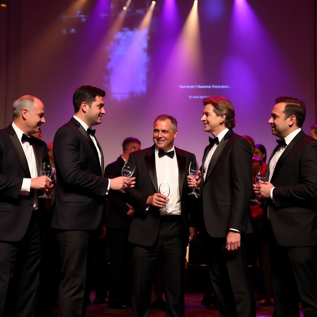 Ceremonia de premiación del sector financiero